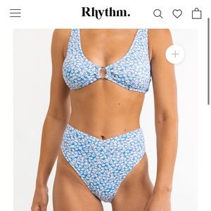 Voleta Floral Bathing Suit - Top and Bottom